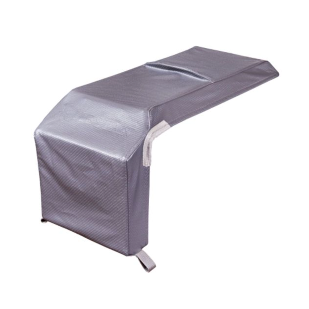 Hestan 12" Double Side Burner, Built-in Carbon Fiber Vinyl Cover