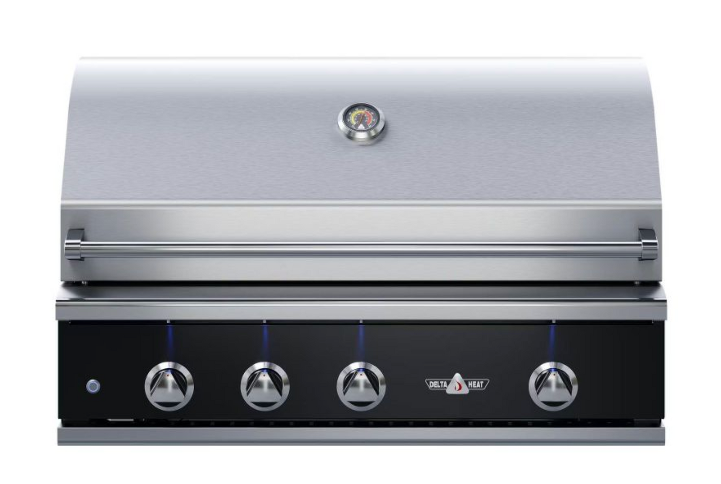 Delta Heat 32" Gas Grill with Rotisserie, Sear Zone, Black Control Panel (LP/NG)