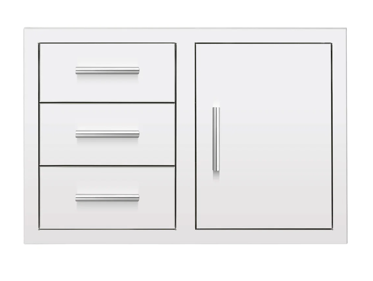 Summerset 33" 3-Drawer and Access Door Combo with Hidden Hinge