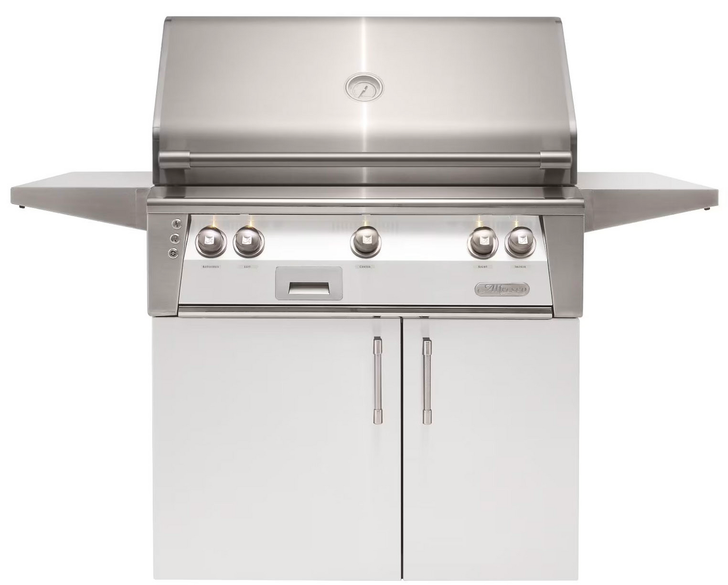 Alfresco 36" Standard Cart - Signal White-Matte