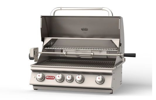 Bull 30" Angus Drop In Grill w/light NG - 4 Burner / 75,000 BTU's