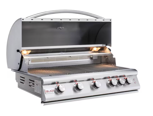 Blaze 5 Burner LTE Grill with Lights (40")