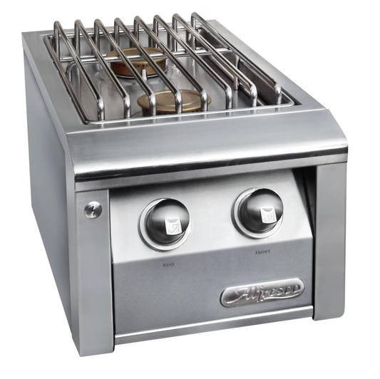 Alfresco 14" Built-In Dbl Side Burner