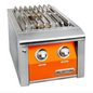 Alfresco 14" Built-In Dbl Side Burner - Luminous Orange-Gloss