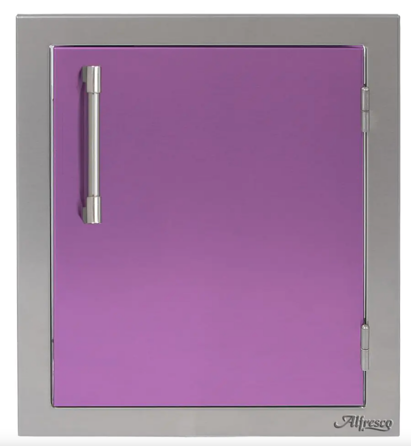 Alfresco 17" Single Access Left Door - Blue Lilac-Gloss