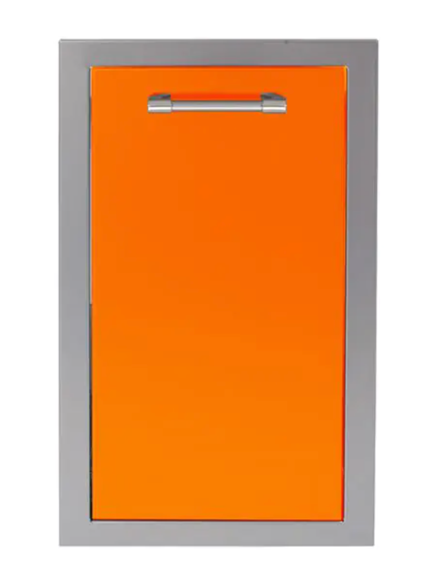 Alfresco 15" Trash Center Drawer - Luminous Orange-Gloss