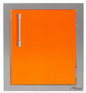 Alfresco 17" Single Access Left Door - Luminous Orange-Gloss