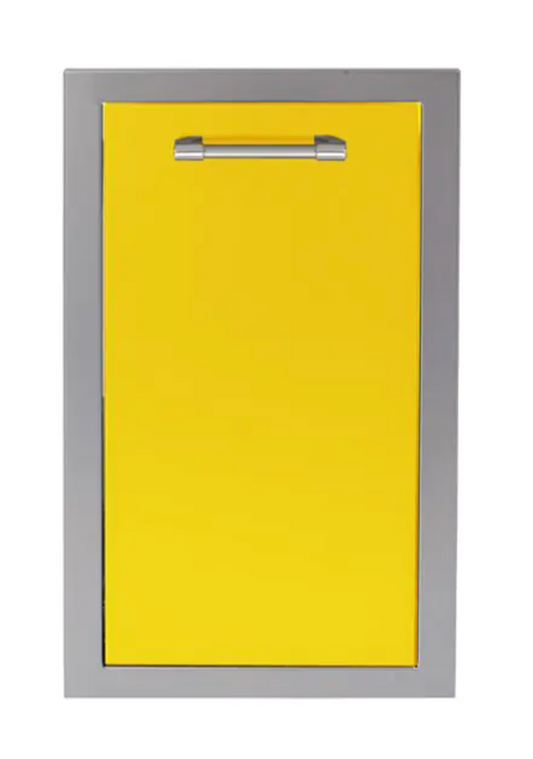 Alfresco 15" Trash Center Drawer - Traffic Yellow-Gloss