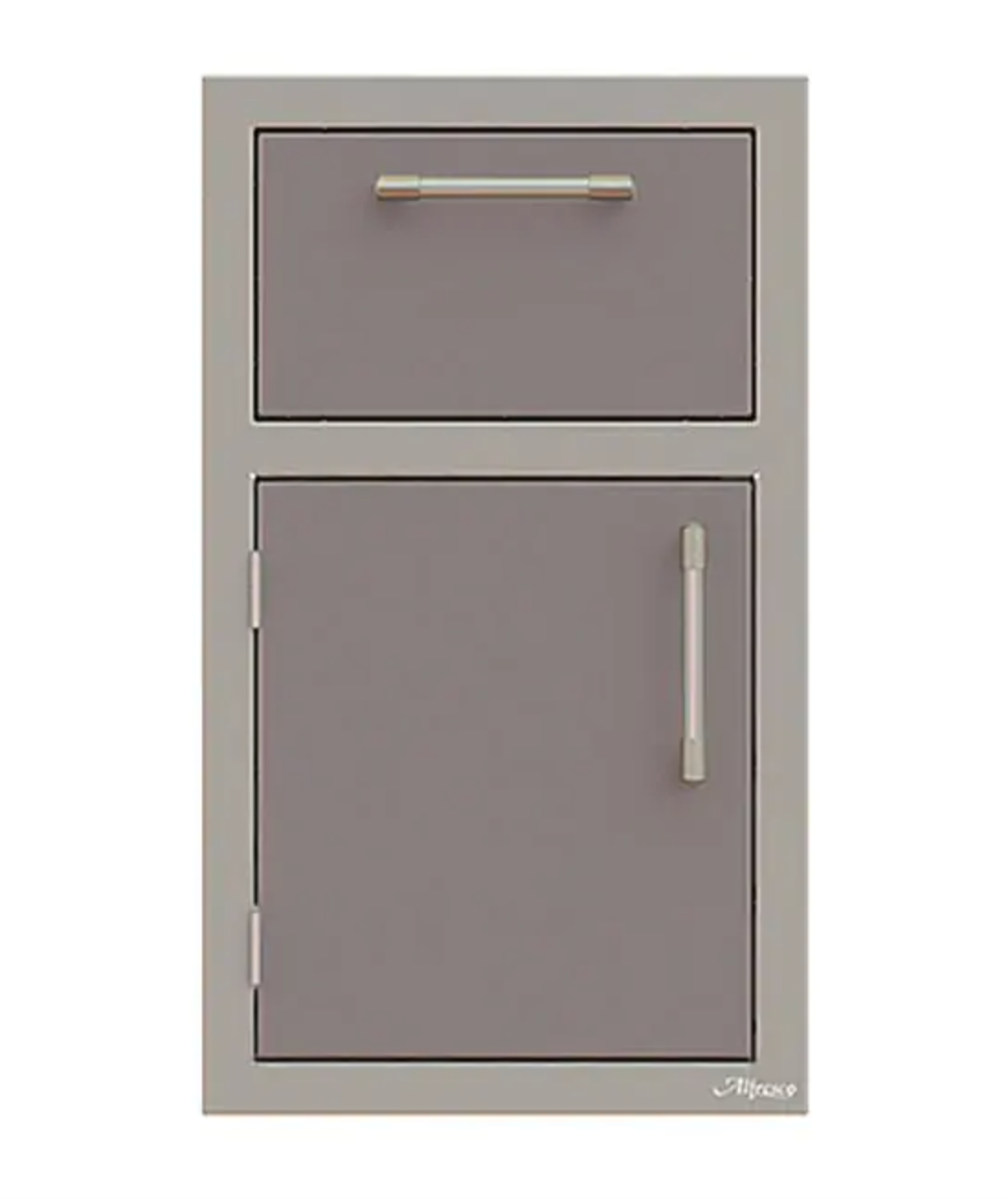 Alfresco 17" One Drawer w/ Door Open Left - Signal Grey-Gloss