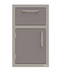 Alfresco 17" One Drawer w/ Door Open Left - Signal Grey-Gloss