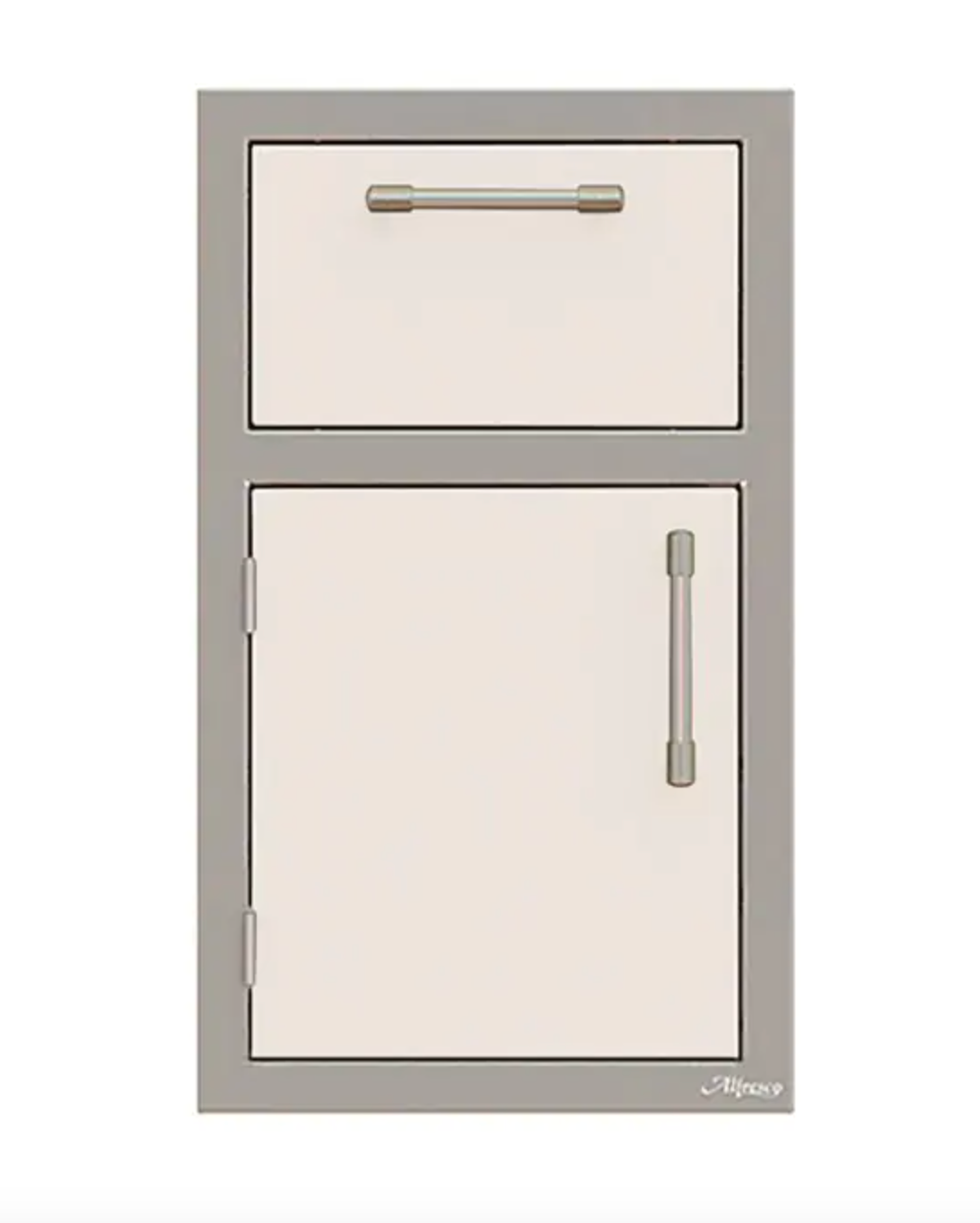 Alfresco 17" One Drawer w/ Door Open Left - Signal White-Gloss