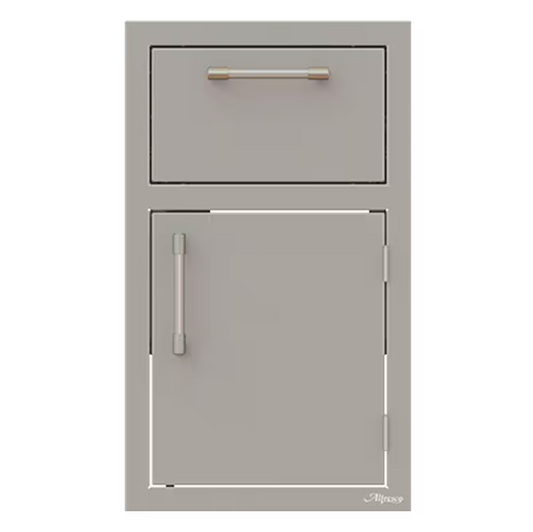 Alfresco 17" One Drawer w/ Door Open Right