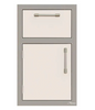 Alfresco 17" One Drawer w/ Door Open Right - Signal White-Gloss