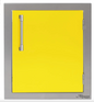 Alfresco 17" Single Access Left Door - Traffic Yellow-Gloss