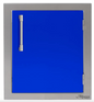 Alfresco 17" Single Access Left Door - Ultramarine Blue-Gloss