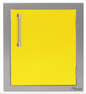 Alfresco 17" Single Access Right Door - Traffic Yellow-Gloss