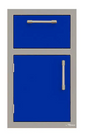 Alfresco 17" Towel Holder w/ Door Open Left - Ultramarine Blue-Gloss