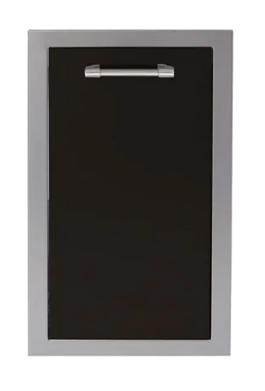 Alfresco 20" Dual Trash Center / Recycling Drawer (deep) - Jet Black-Gloss