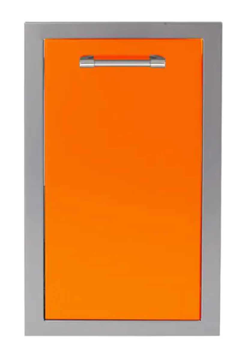 Alfresco 20" Dual Trash Center / Recycling Drawer (deep) - Luminous Orange-Gloss