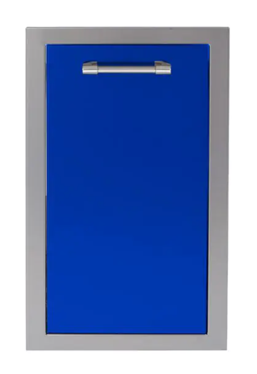 Alfresco 20" Dual Trash Center / Recycling Drawer (deep) - Ultramarine Blue-Gloss