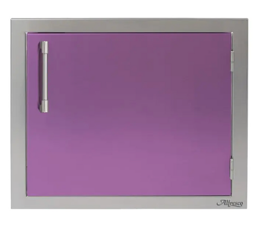 Alfresco 23" Single Access Right Door - Blue Lilac-Gloss