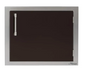 Alfresco 23" Single Access Right Door - Jet Black-Matte