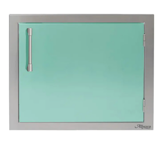 Alfresco 23" Single Access Right Door - Light Green-Gloss