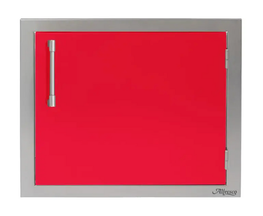 Alfresco 23" Single Access Right Door - Raspberry Red-Gloss