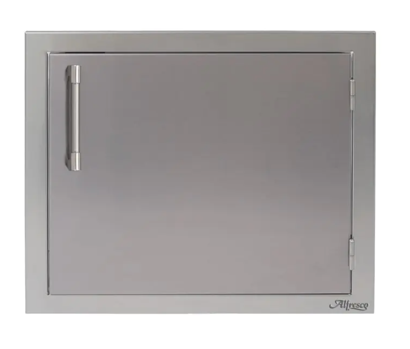 Alfresco 23" Single Access Left Door - Signal Grey-Gloss