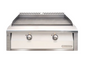 Alfresco 30" Dual Zone, Thematically Controlled Gas Griddle - Signal White-Matte