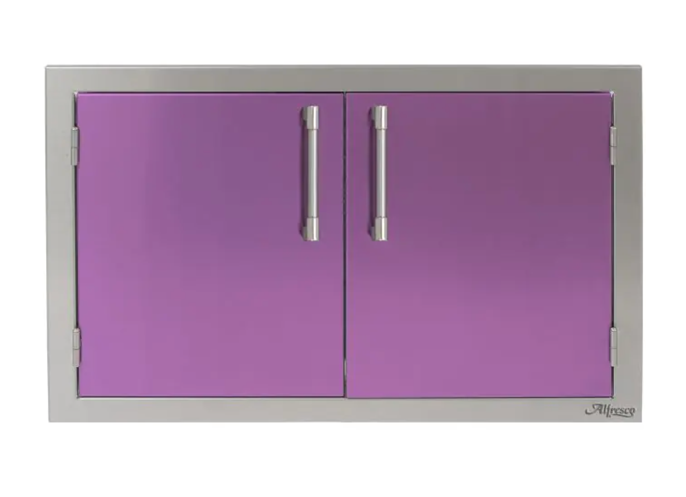 Alfresco 30" Double Access Door - Blue Lilac-Gloss