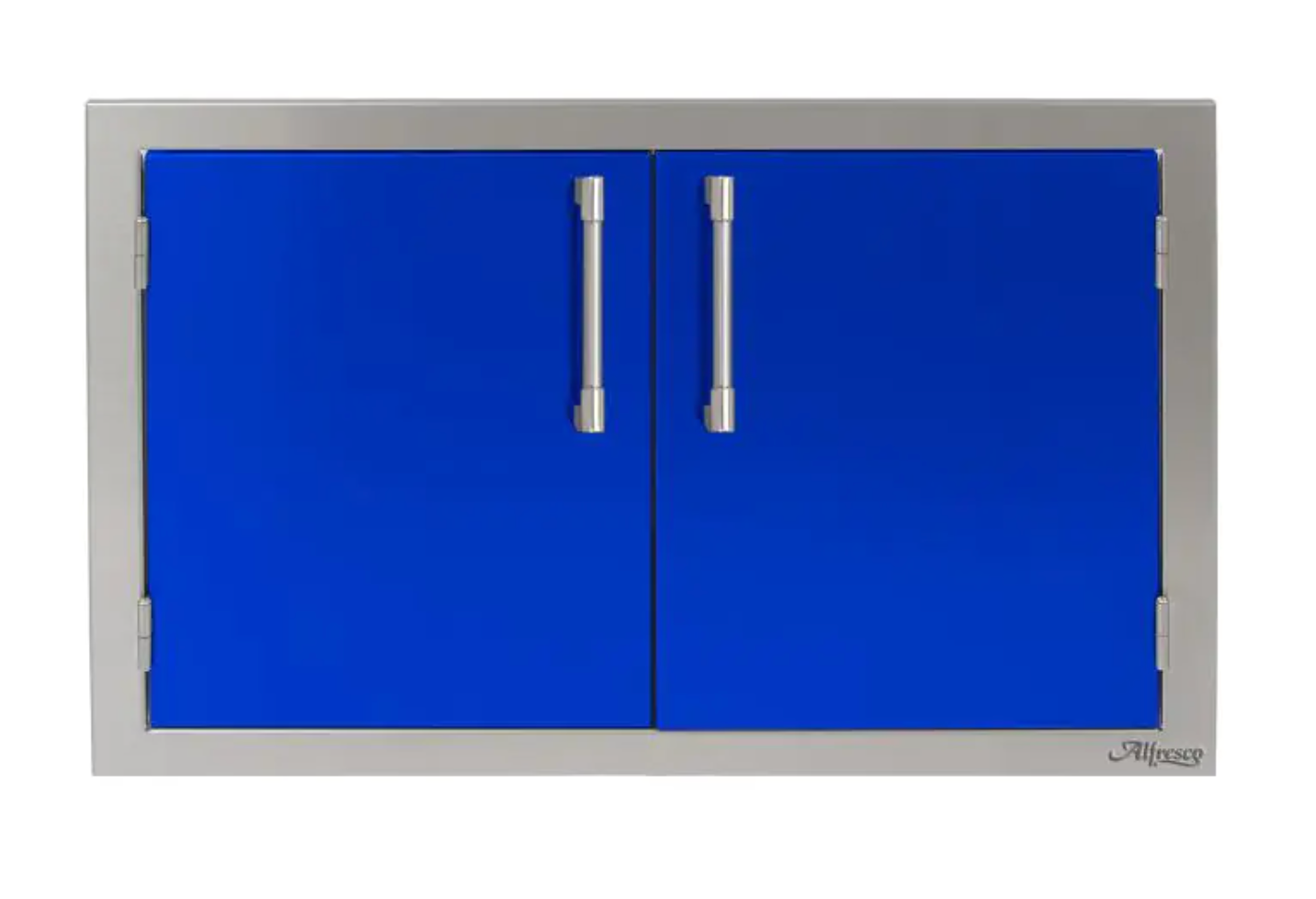 Alfresco 30" Double Access Door - Ultramarine Blue-Gloss