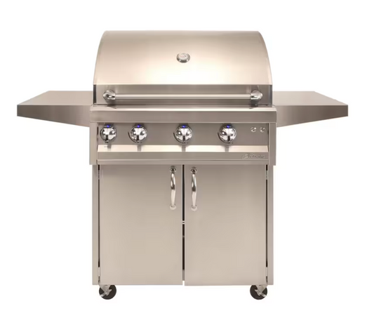 Artisan 32" 3 Burner with Rotisserie & Light + Cart - NG