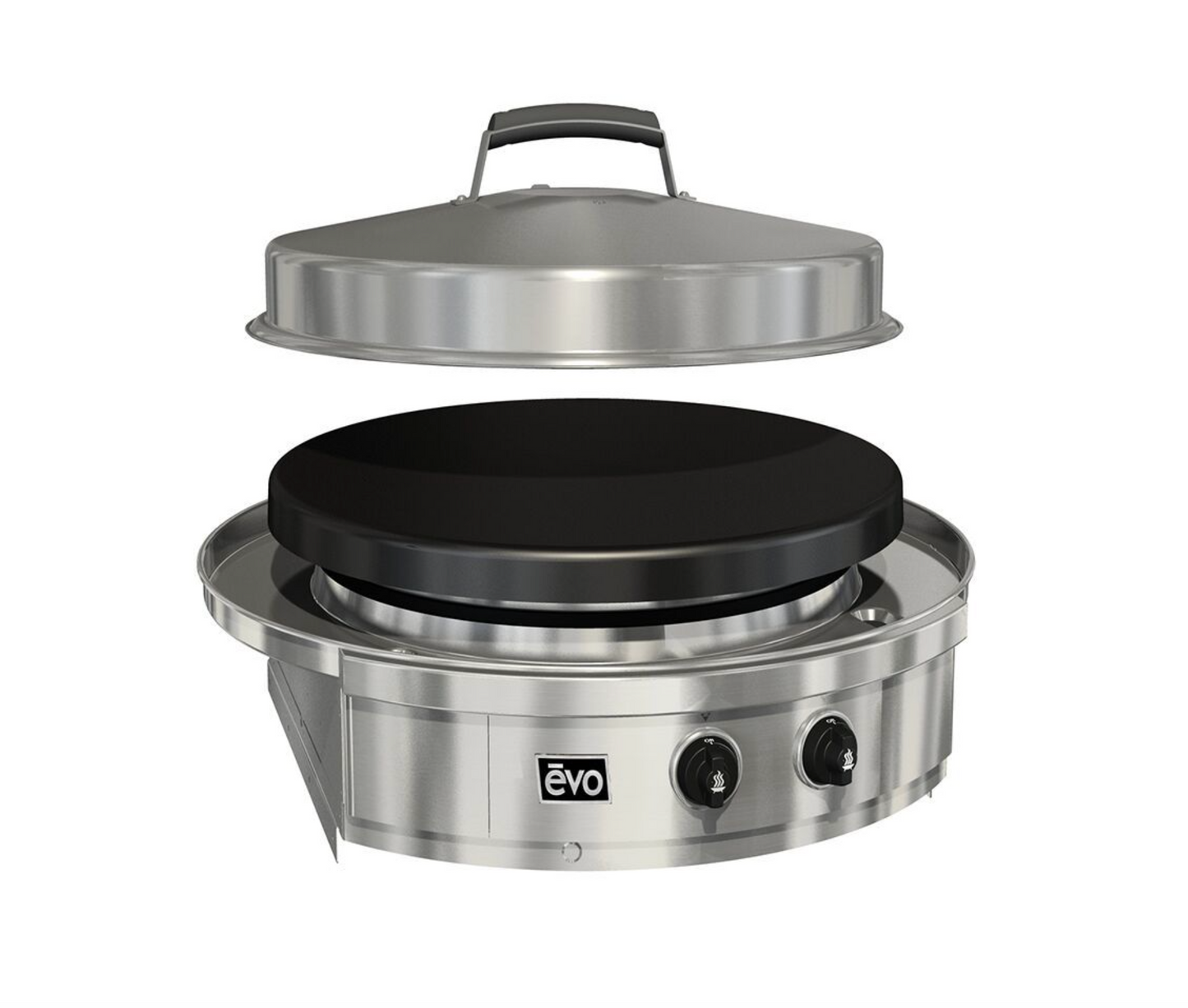 Evo Affinity 25G Drop-In with Seasoned Cooksurface LP Gas - Fully Assembled for Outdoor Use