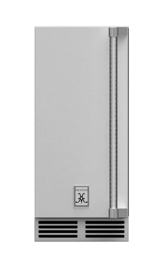 Hestan 15" Outdoor Ice Machine, Left Hinged