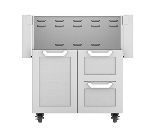 Hestan 30" Double Drawer and Storage Door Combo