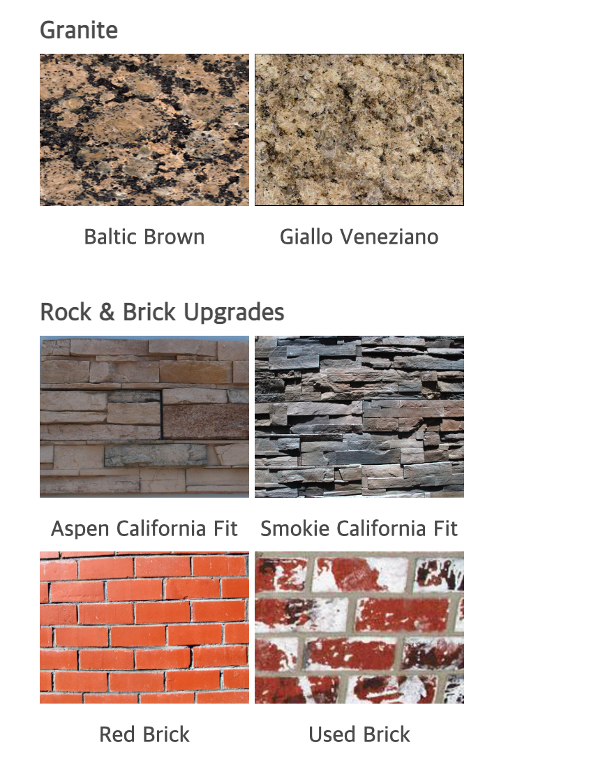 Lion Prominent Q 36 3/4" x 72" in Rock Or Brick (inc. L75000 + Double Door + GFI)