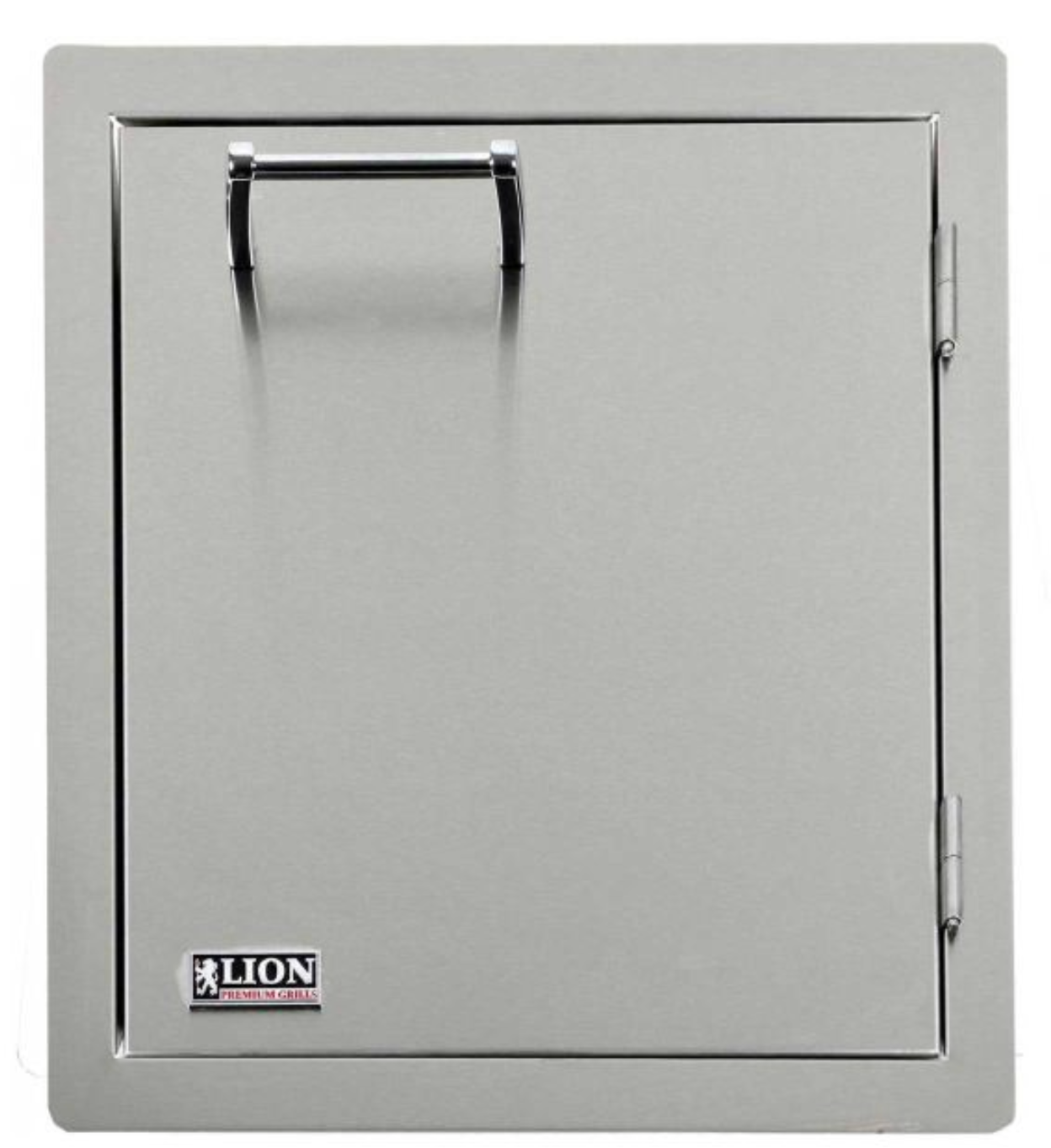 Lion 17in vertical access door with towel rack