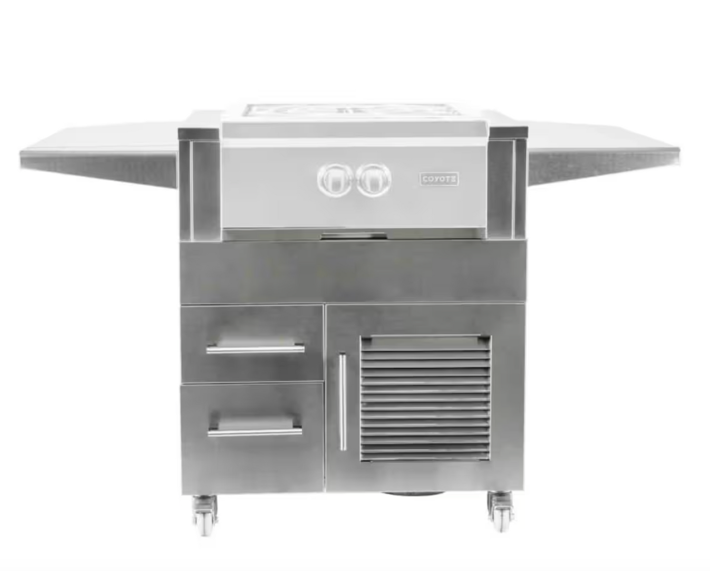 Coyote Universal Cart to fit one of the following: Asado, Power Burner or Refreshment Center