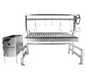 TAGWOOD INSERT STYLE ARGENTINE SANTA MARIA WOOD FIRE & CHARCOAL GAUCHO GRILL STAINLESS STEEL 656 SQ IN