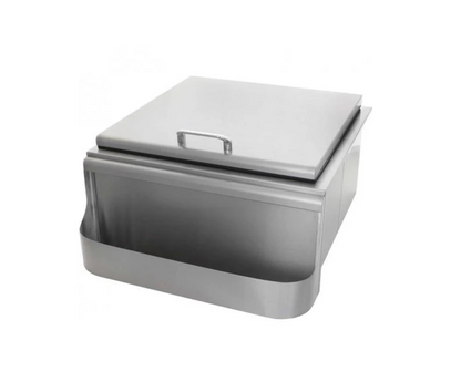 Big Sky 260 Series 18-Inch Slide-In Ice Bin Cooler With Speed Rail & Condiment Holder