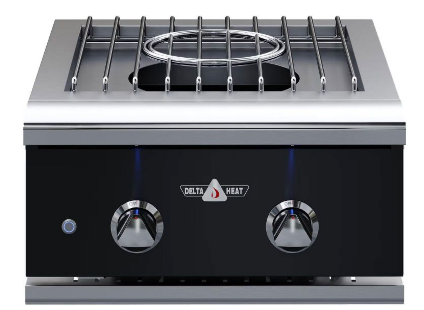 Delta Heat 22" Power Burner, Black Control Panel (LP/NG)