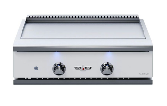 Delta Heat 32" Teppanyaki Grill, White Control Panel (LP/NG)