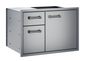 Delta Heat 30" Stainless Steel Access Door & Double Drawer Combo