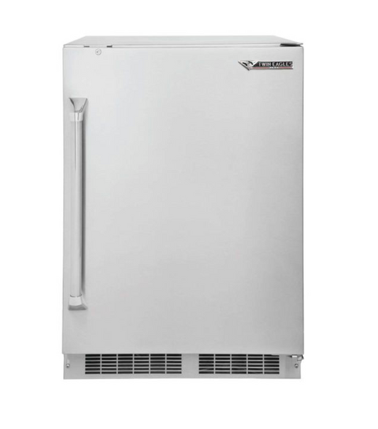 Twin Eagles 24" Outdoor Refrigerator with Lock (Right Hinge)