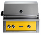 Lynx 30" Built-In Grill - 1 Trident™ w/ Rotisserie - California Poppy