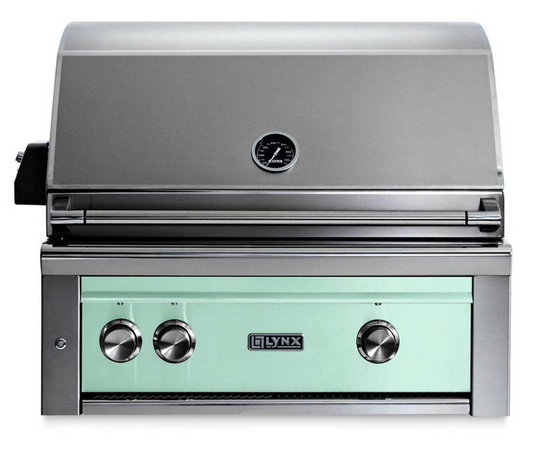 Lynx 30" Built-In Grill - 1 Trident™ w/ Rotisserie - Surf