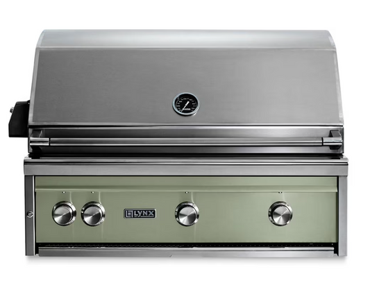 Lynx 36"  Built-In Grill - All Trident™ w/ Rotisserie - Desert Sage