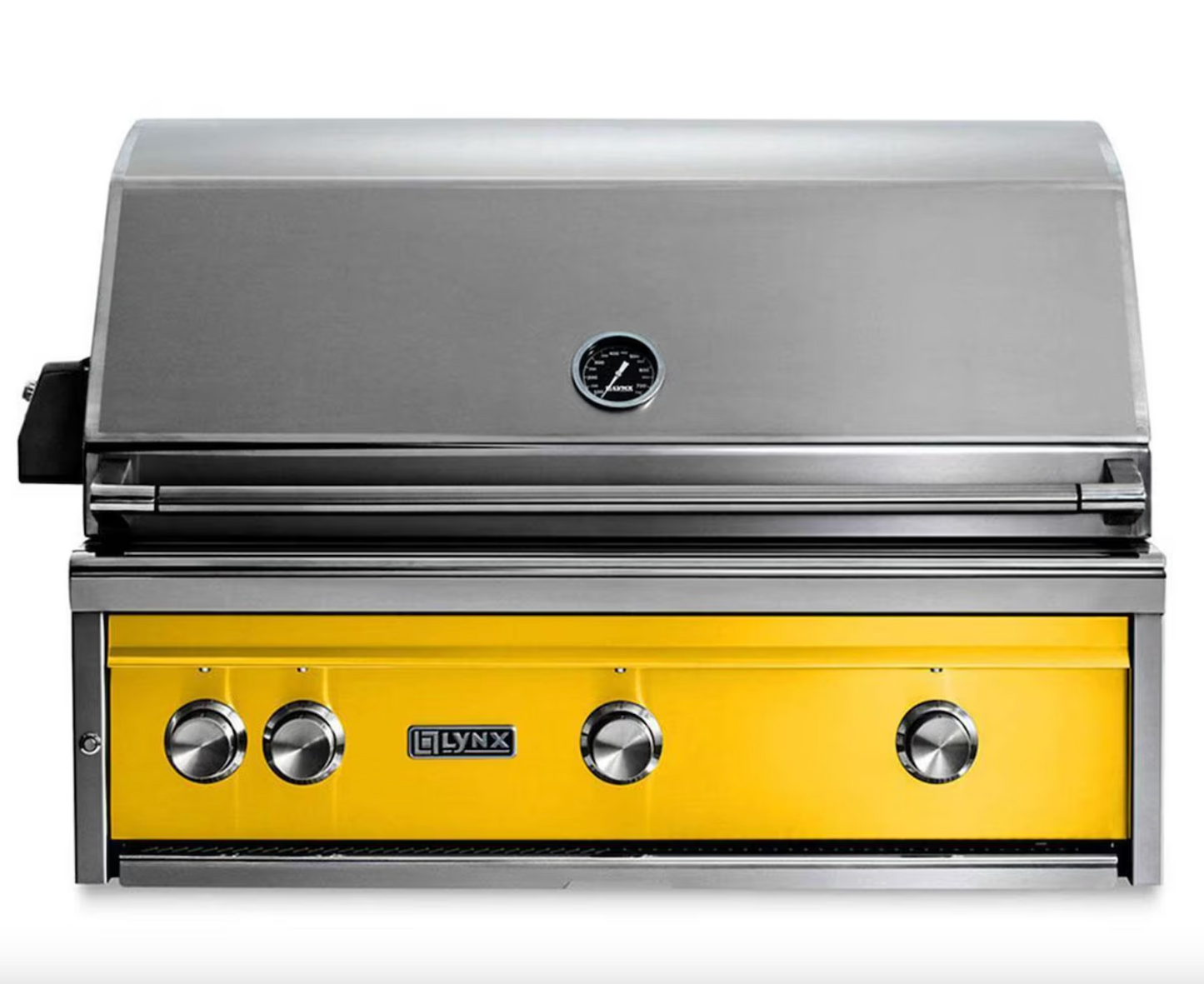 Lynx 36" Built In All Trident™ Grill w/ Flametrak and Rotisserie - California Poppy