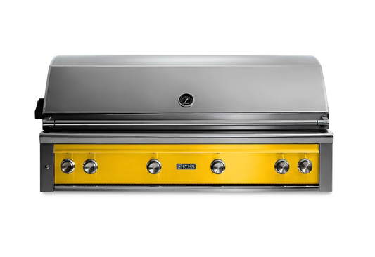 Lynx 54" Built-In Grill - 1 Trident™ w/ Rotisserie - California Poppy